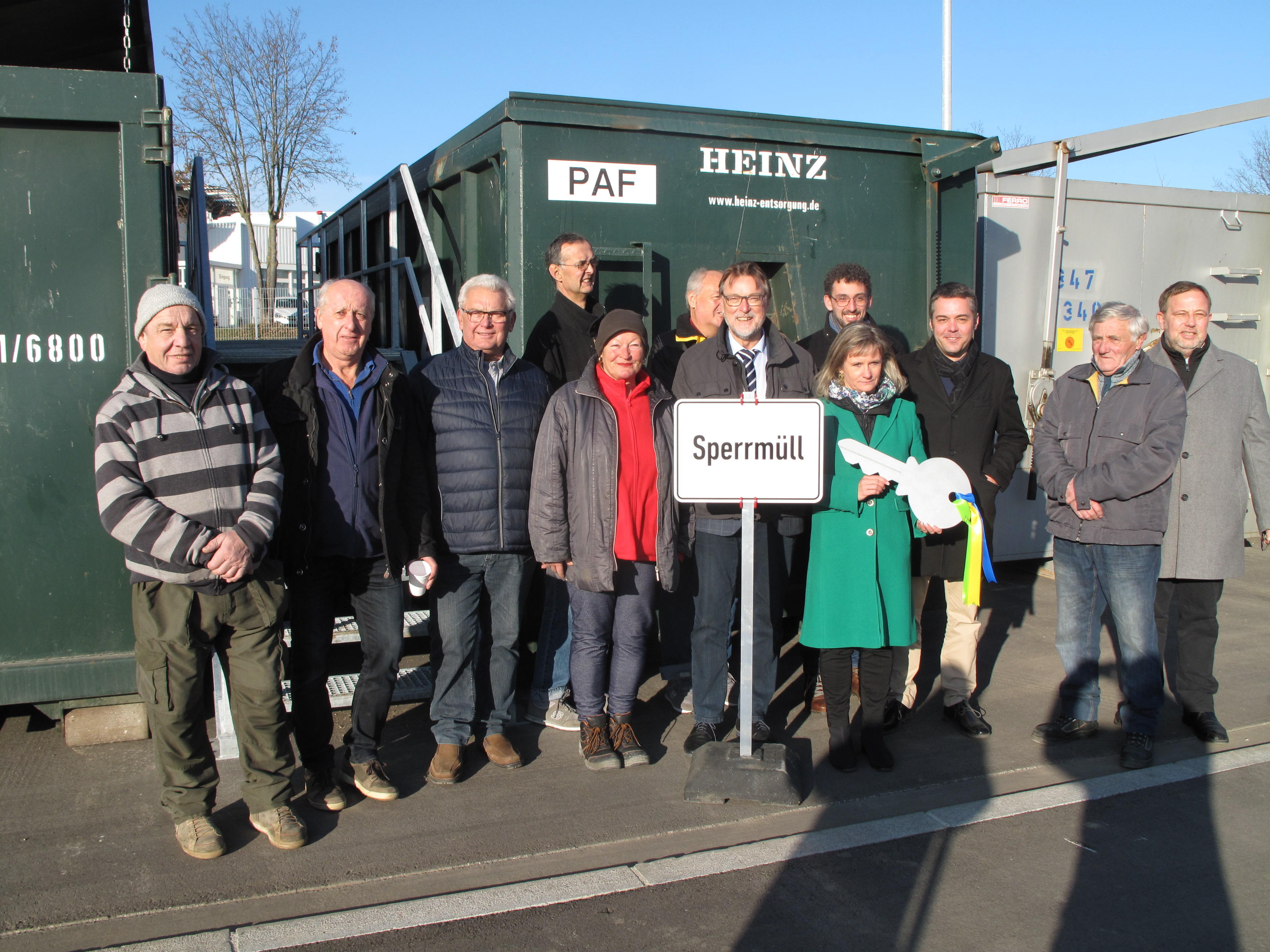 Gruppenfoto Wertstoffhof