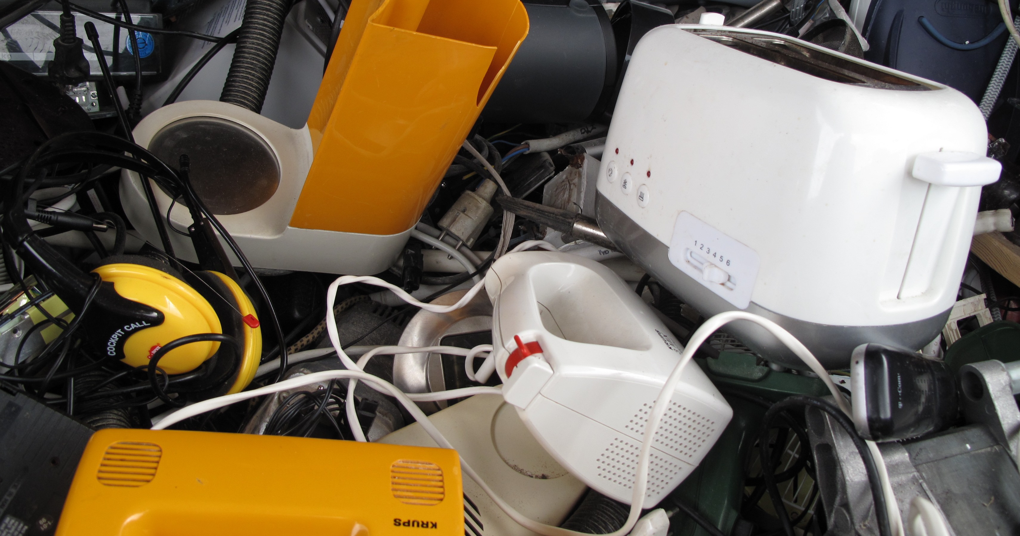 Viele defekte Gegenstände gehören ab Mitte August in den Elektroschrott