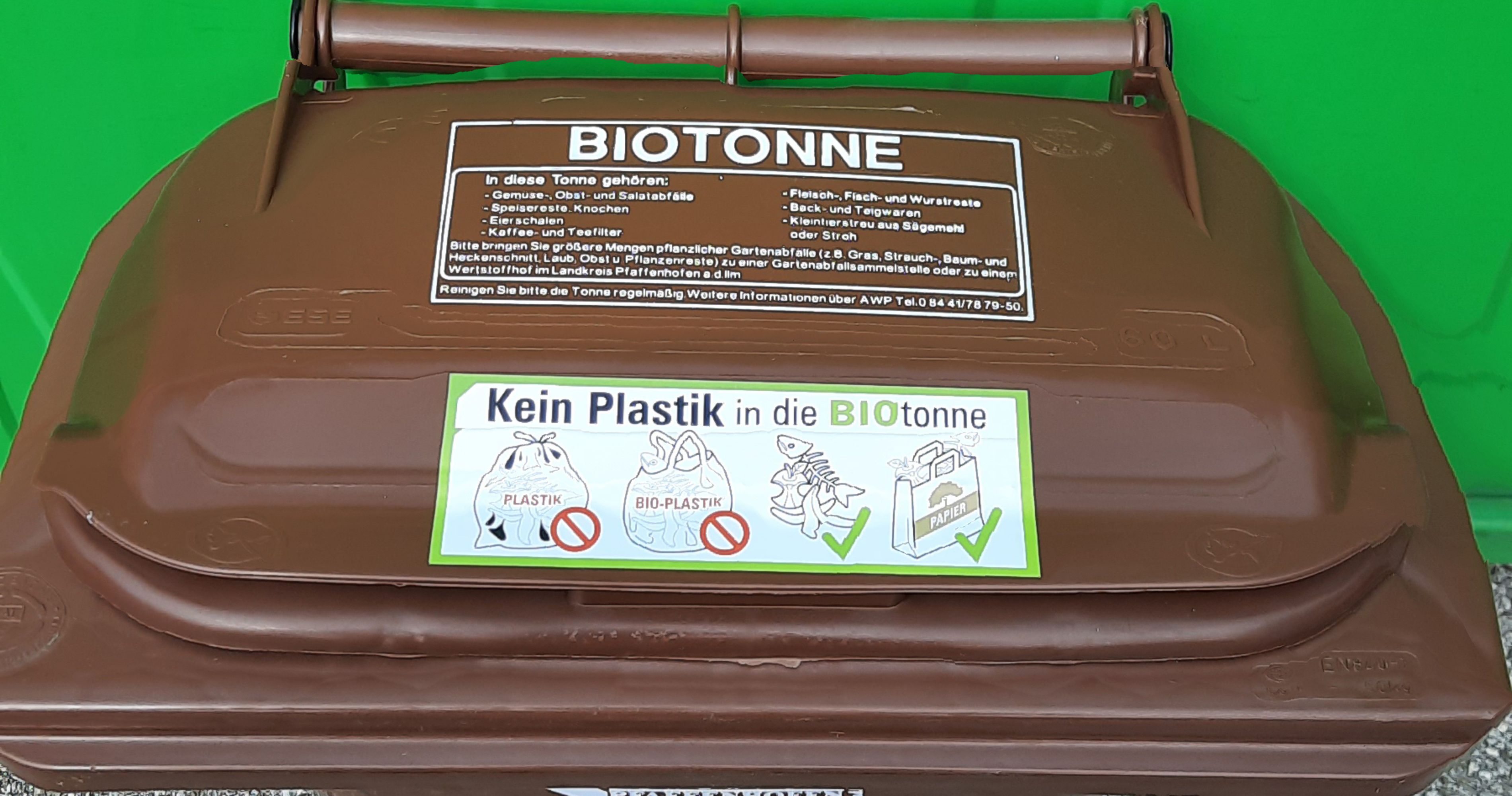 Geisenfeld: Biotonnen werden am Donnerstag und Freitag nachgeleert