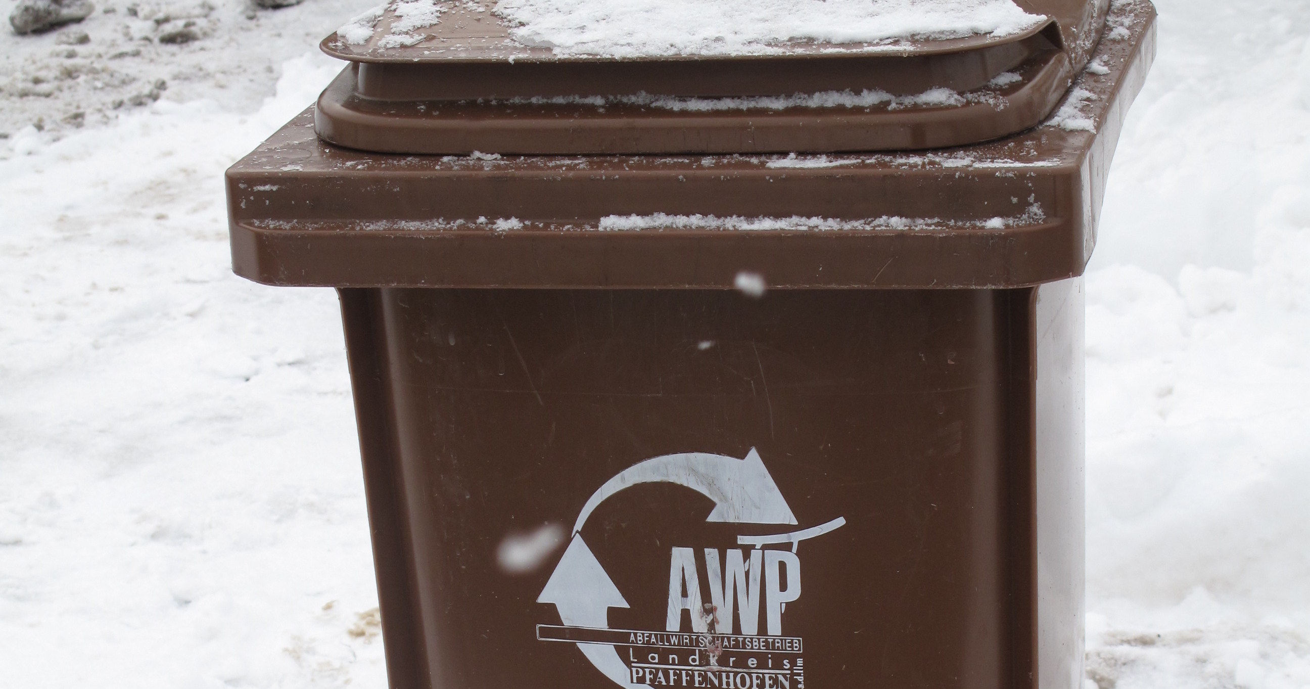 AWP informiert: Umgang mit der Biotonne bei Frostwetter