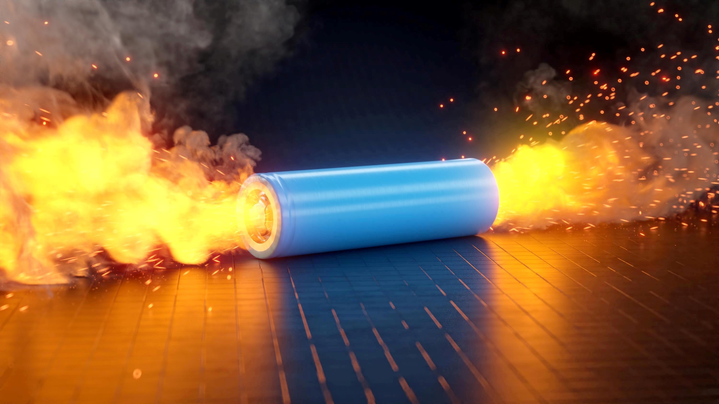Veolia_Brennende Batterie