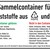 Schild Annahmekriterien Hartkunststoffe
